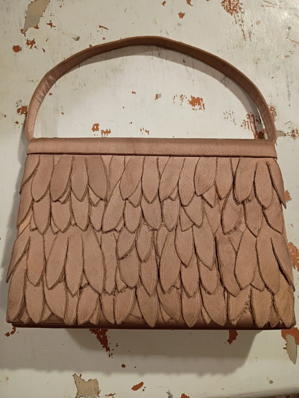 MCM Vintage Satin Purse with Mirror and ID holder CUTE CUTE